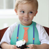 OFF TO THE RACES BABY BIB