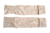 HAND-KNIT OATMEAL LEG/ARM WARMER