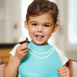 'BREAKFAST AT MOMS' BABY BIB
