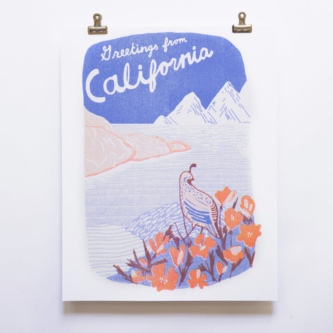 CALIFORNIA WALL ART