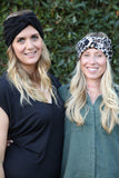 BLACK WIDE TURBAN
