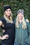 SAFARI PRINT WIDE TURBAN